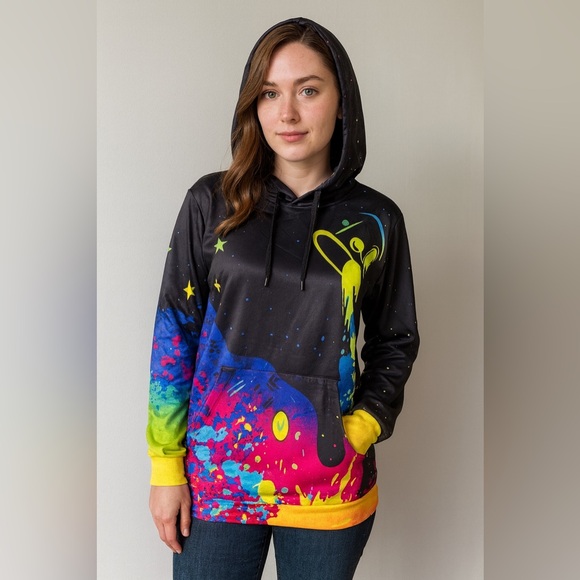 NEW - ‎ BOYS - GIRLS - UNISEX Hoodies 3D Print - XL - Picture 3 of 5